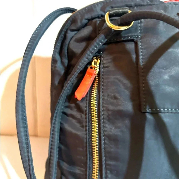 Spartina 449 navy blue nylon shoulder/backpack bag - Picture 9 of 9